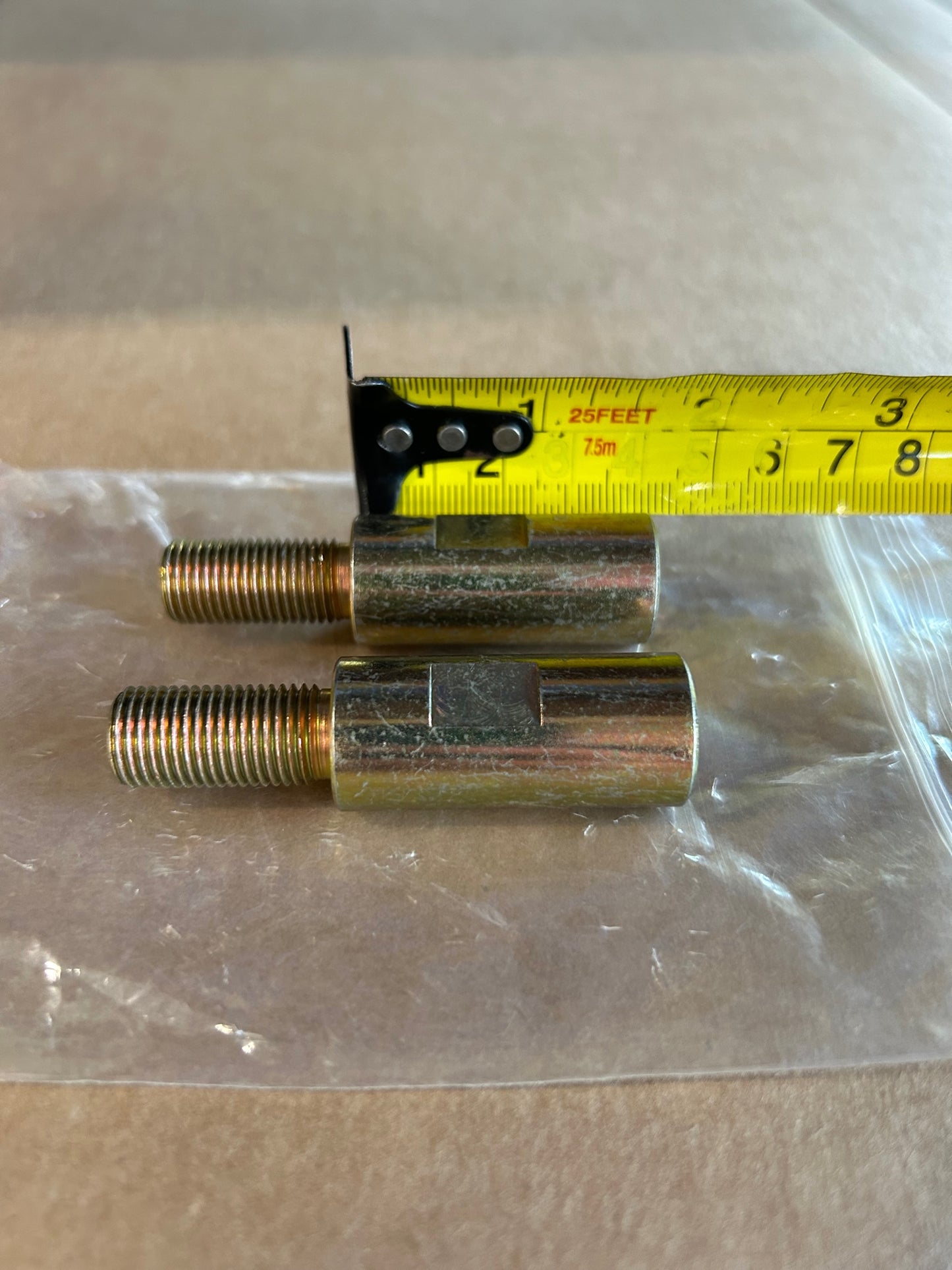 STEERING RACK EXTENSION, 40MM, USED ON NEW STYLE RACK, EACH