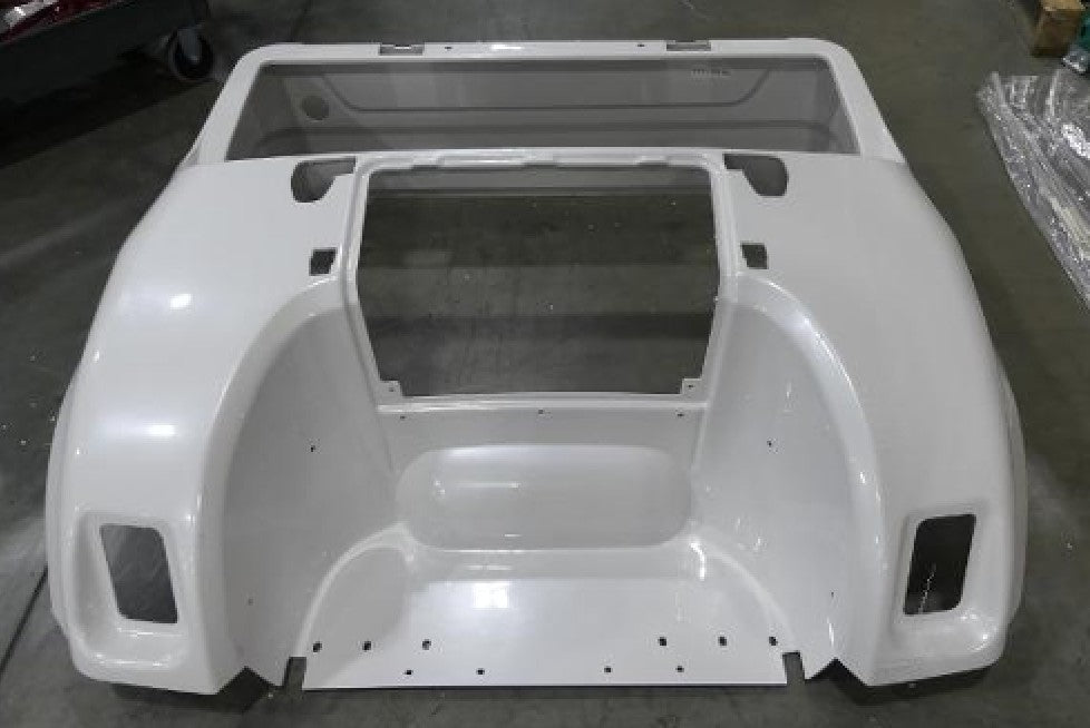 REAR BODY - PEARL WHITE - VIVID EV ANTHEM/PEAK - YAMAHA DRIVE 1
