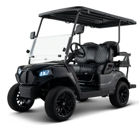 REAR BODY - BLACK - VIVID EV ANTHEM/PEAK - YAMAHA DRIVE 1