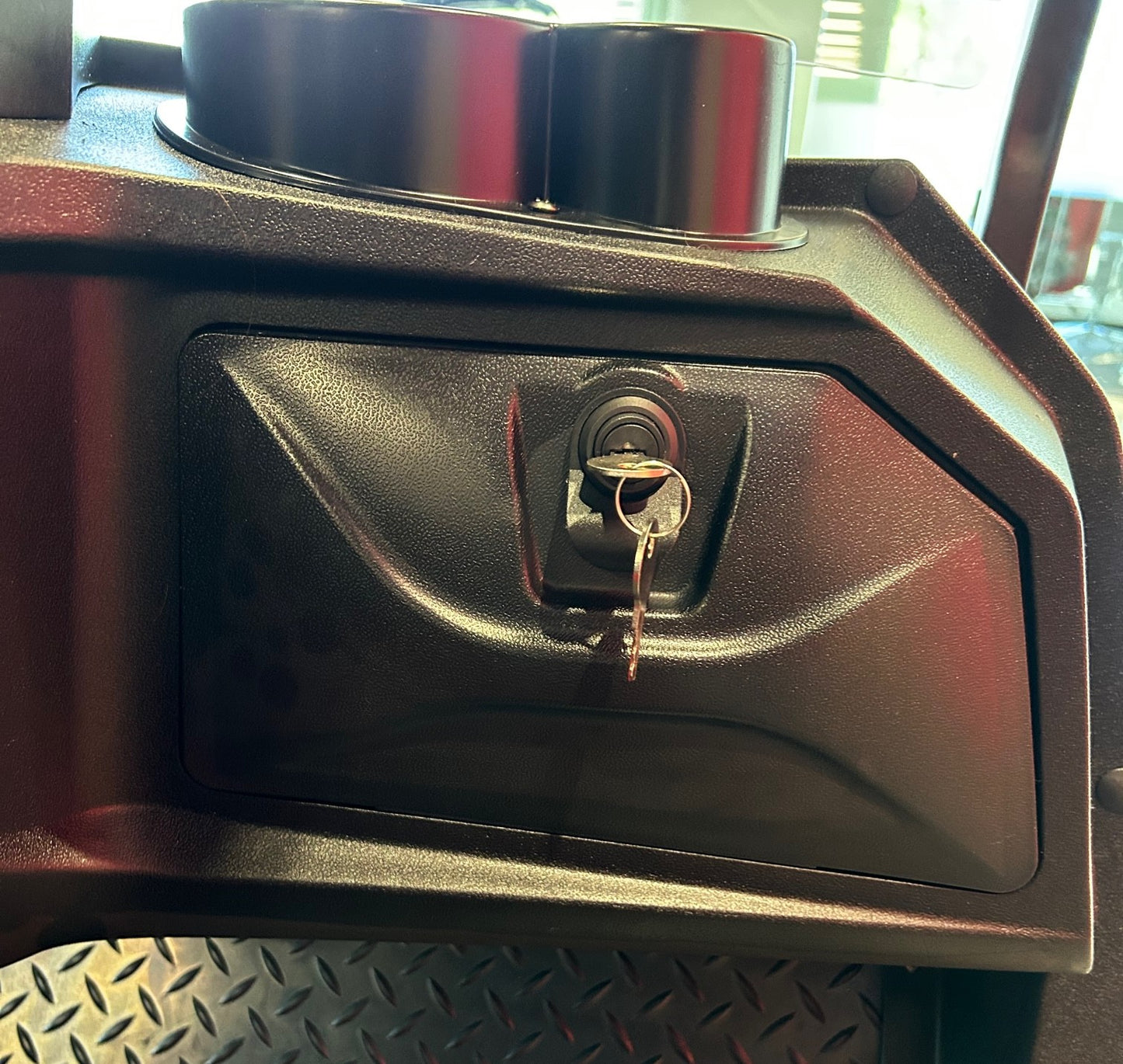 GLOVE BOX DOOR, PASSENGER SIDE, BLACK, 2025 V