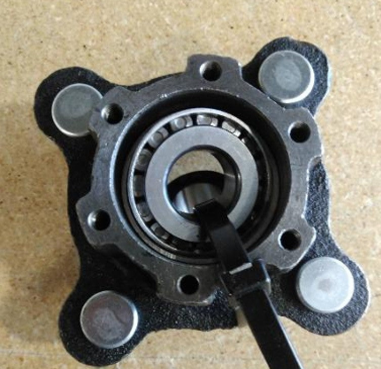 FRONT HUB, WITH FRONT BRAKES, ANTHEM / PEAK