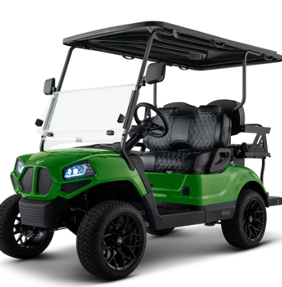 REAR BODY - LIME GREEN - VIVID EV ANTHEM/PEAK - YAMAHA DRIVE 1