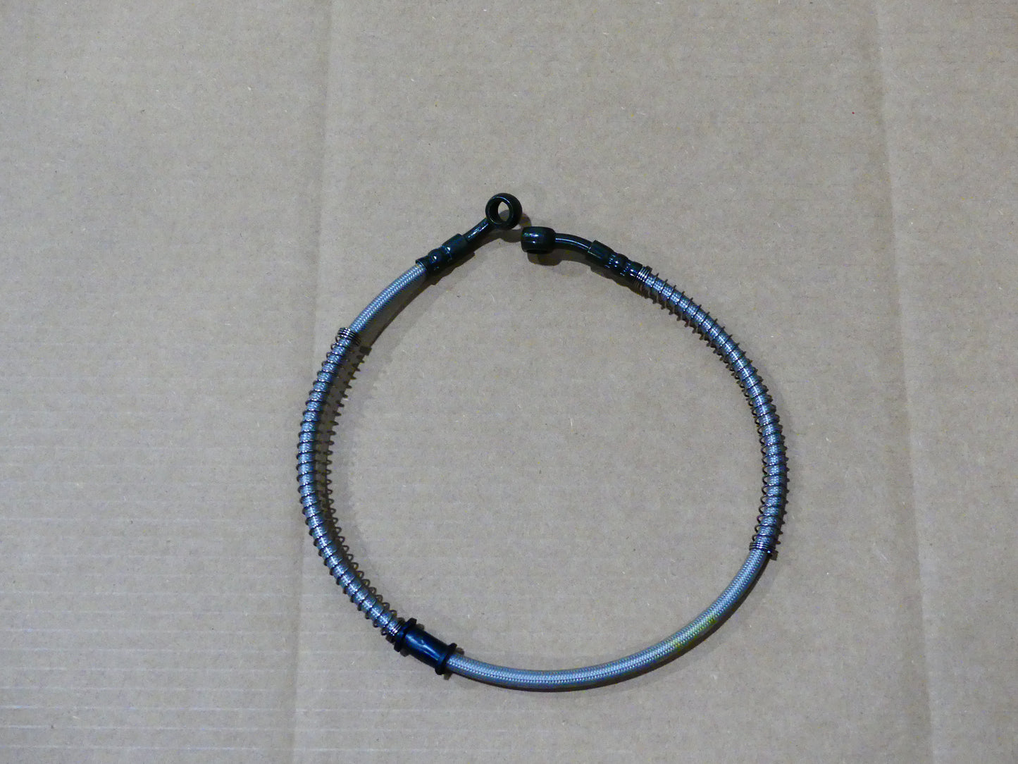 BRAKE LINE, 60CM WITH 10MM BANJO