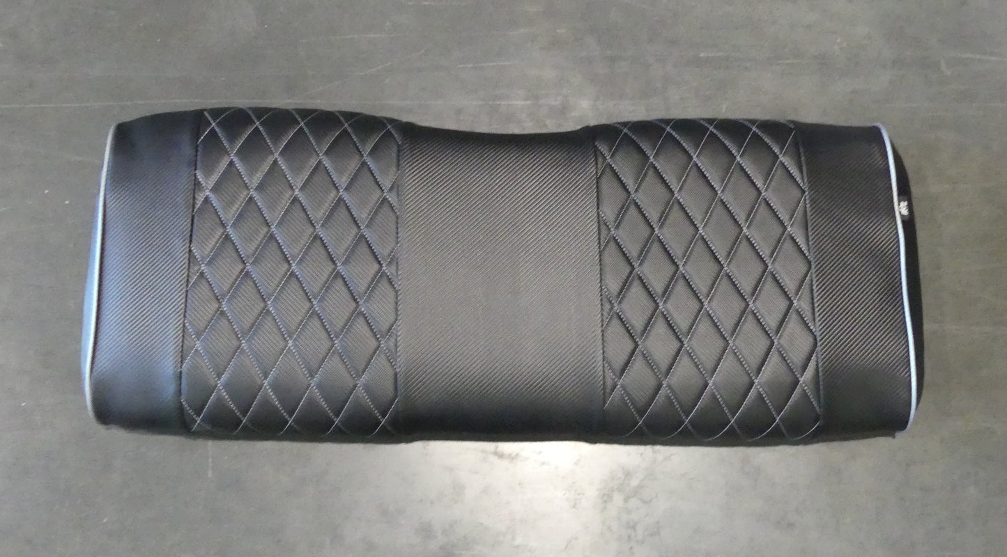 SEAT BOTTOM, REAR FLIP, BLACK DIAMOND, BLACK STITCH, V SERIES