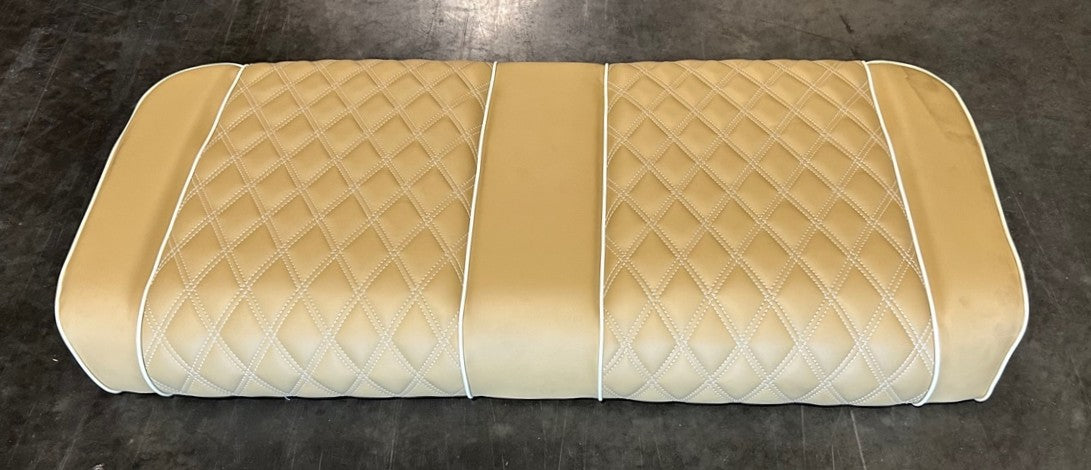 SEAT CUSHION SET, BROWN DIAMOND STITCH, V6