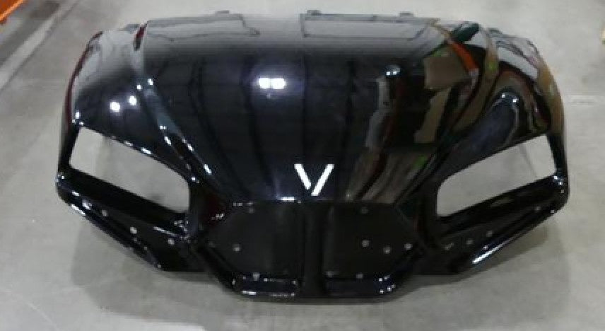 FRONT BODY - BLACK - VIVID EV ANTHEM/PEAK - YAMAHA DRIVE 1