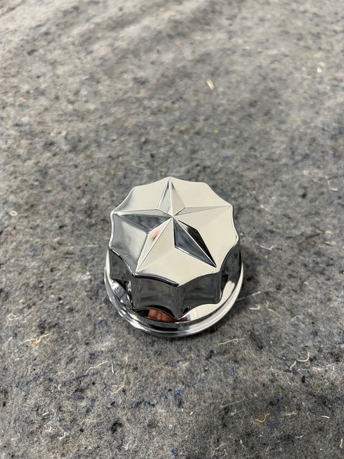 CENTER CAP, WHEEL, STAR DESIGN, V