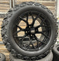 WHEEL ASSEMBLY, 14 INCH BLACK RIM, 23 X 10.5-14 OFF ROAD TIRE, EACH