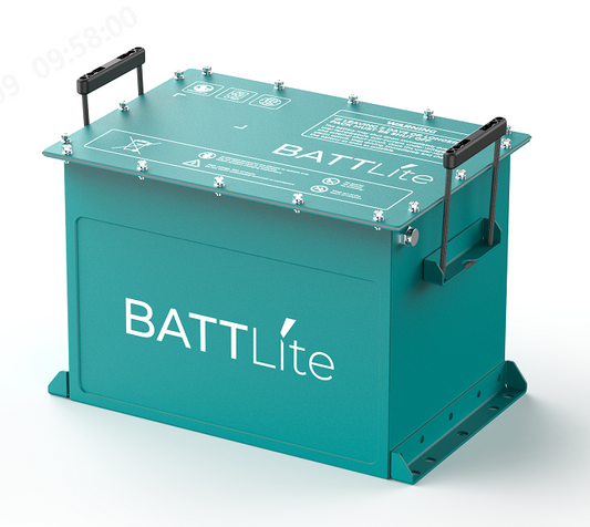 BATTLite 100AH LITHIUM BATTERY KIT - EZGO RXV