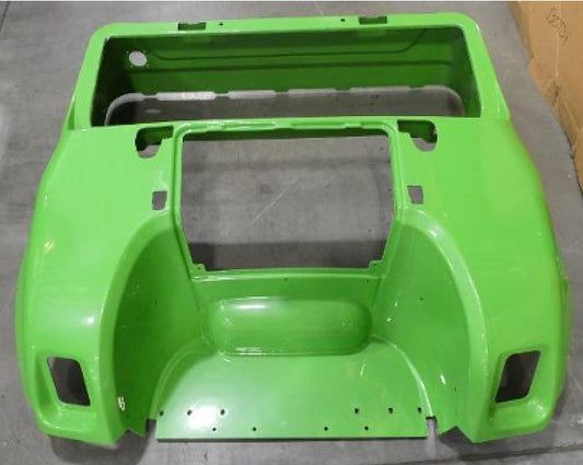REAR BODY - LIME GREEN - VIVID EV ANTHEM/PEAK - YAMAHA DRIVE 1