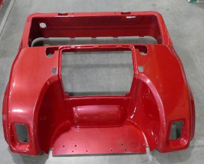 REAR BODY - RUBY RED - VIVID EV ANTHEM/PEAK - YAMAHA DRIVE 1