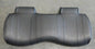 SEATBACK, FRONT, BLACK WITH BLACK STRIP, PEAK