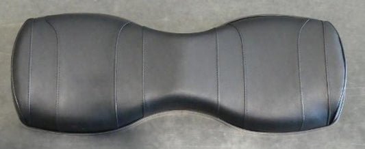 SEATBACK, REAR, BLACK WITH BLACK STRIP, PEAK