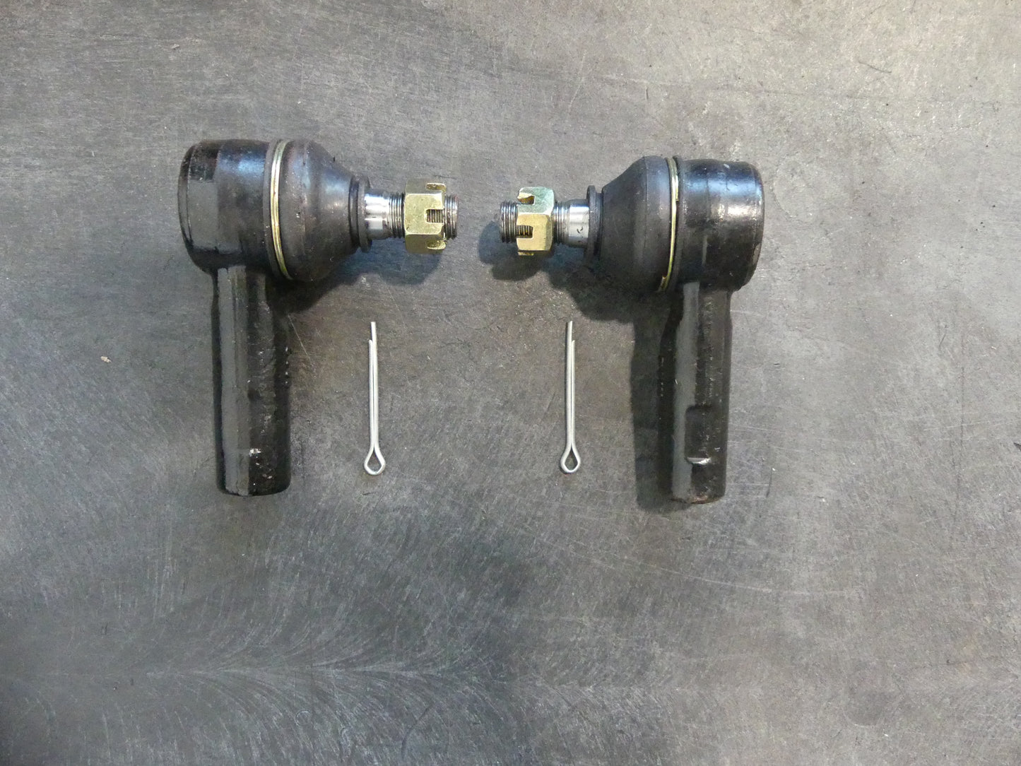 STEERING RACK, PEAK/ANTHEM with TUBULAR UPPER A ARMS, NEW STYLE, TIE ROD ENDS and 60mm EXTENSIONS.