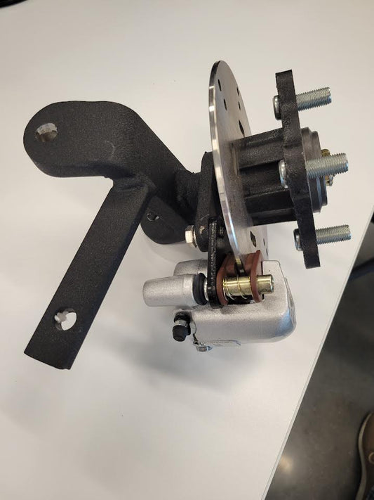 SPINDLE, FRONT, PASSENGER SIDE, WITH BRAKES, NEW STYLE PEAK/ANTHEM