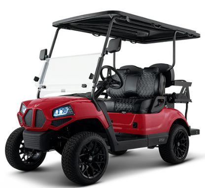 REAR BODY - RUBY RED - VIVID EV ANTHEM/PEAK - YAMAHA DRIVE 1