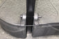 GRAB BAR, HANDLE, SQUARE TAB LOCK PIN, 3" X 3/8 BLACK, USED ON PEAK/ANTHEM
