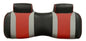 SEATBACK CUSHION, BLACK/RED, PEAK - TSUNAMI