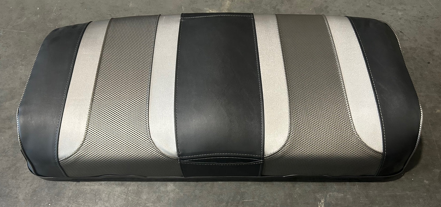 SEAT BOTTOM CUSHION, BLACK/SILVER/GREY, PEAK - TSUNAMI