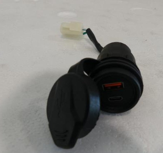 USB PORT, ROUND, 2025 V