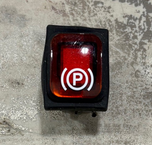 PARKING BRAKE ROCKER SWITCH, P4F WITH CABLE PARK BRAKES
