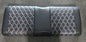 SEAT BOTTOM CUSHION, REAR FLIP, BLACK WITH WHITE DIAMOND STITCHING, PEAK