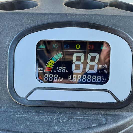 DISPLAY, GAUGE, V SEIRES, NOT SET UP FOR LITHIUM